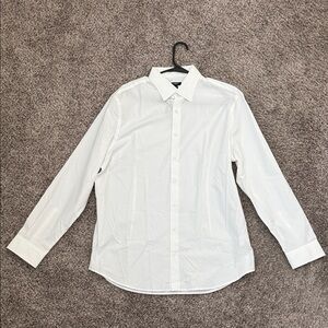 NWT Slim 1MX Express Men's White Dress Shirt